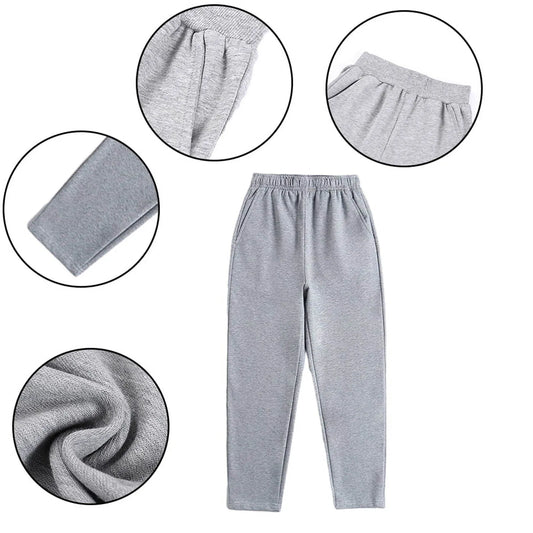 7-14 YO Kids Boys/Girls Summer Sweatpants, Elastic Waist