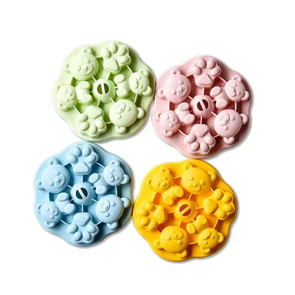 Silicone Covered Bear Ice Cream Jelly Mold