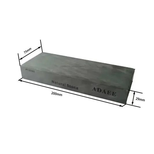 8 inch Natural Whetstone Knife Sharpening Stone Razor Sharpener 200mm*75mm*29mm