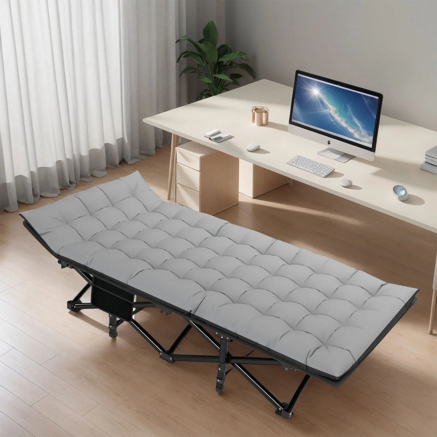 Folding Cot, Portable Heavy Duty Bed