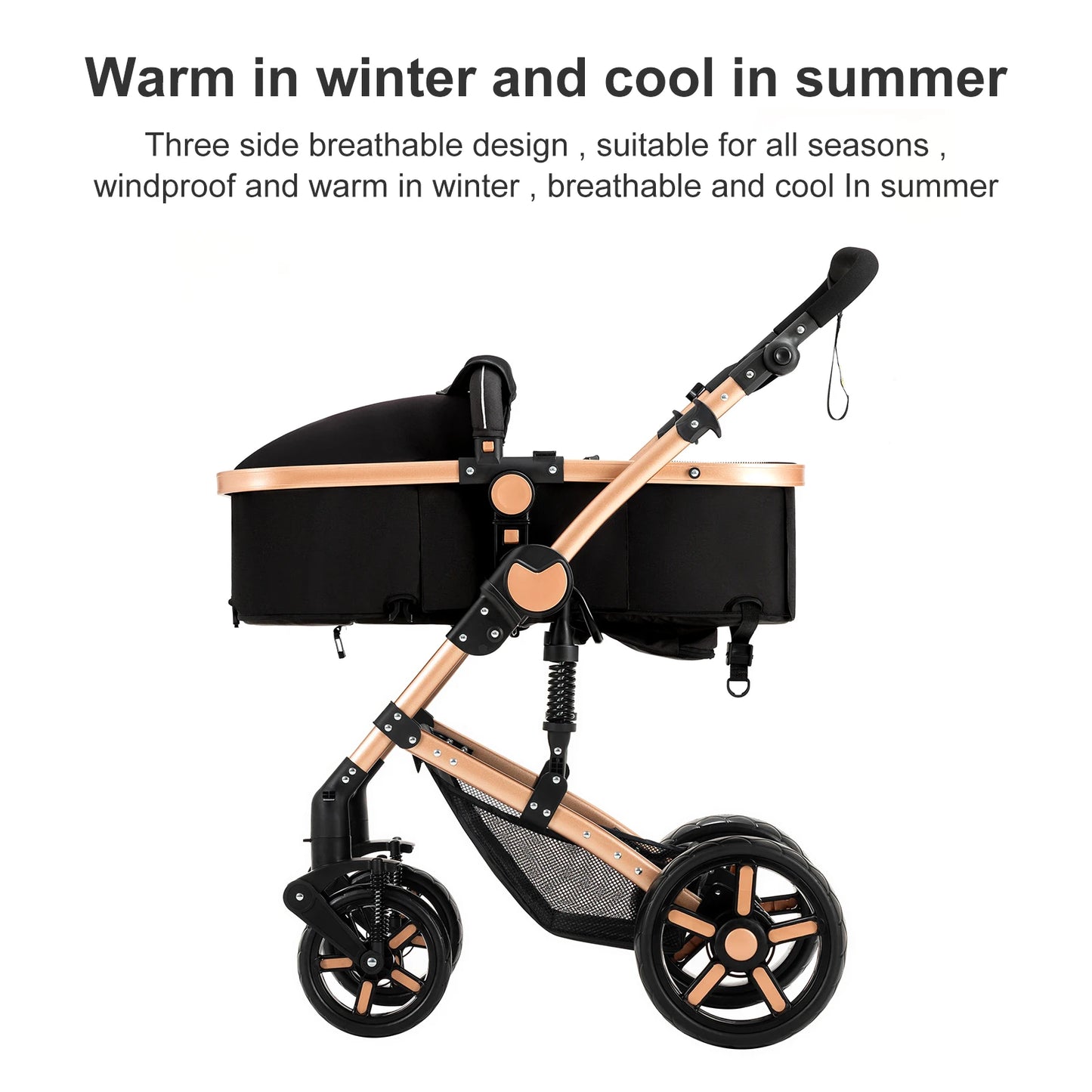 Lightweight Baby Stroller, Folding Cart , Child Safety Seat With ISOfix