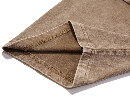 USA Custom Print 100% Washed Cotton T Shirt, Design your own, Men/Women Oversized Streetwear