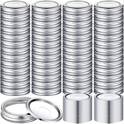 Regular Mouth Canning Lids with Rings