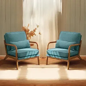 Set of 2 Upholstered Chairs