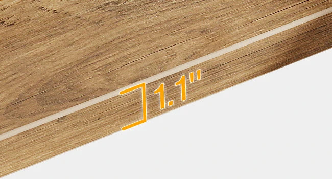 C-Shaped End Table for Sofa