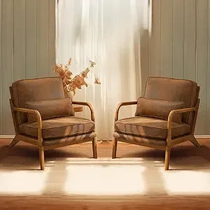 Set of 2 Upholstered Chairs