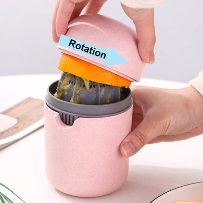 Mini Fruit Juicer Orange Citrus Manual Fruit Squeezer