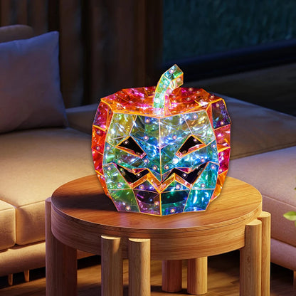 Halloween Iridescent Ghost Decor, Cute Glow LED Lights Holiday Party Decoration S