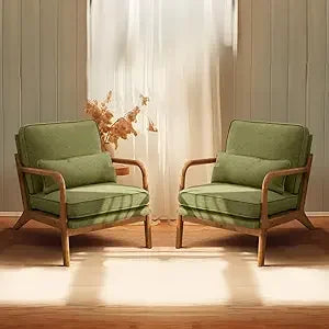 Set of 2 Upholstered Chairs