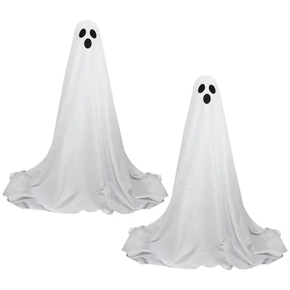 Outdoor Ghost Decorations Scary Standing Ghosts for Front Porch or Yard