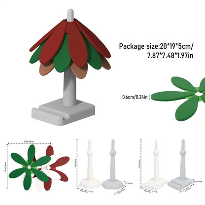 Christmas Tree Trivet Silicone Table Mat Multi-Functional Heat Resistant Pot Holders