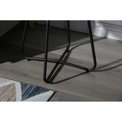 Set of 2 Small Round Anti-Rust Metal Side Tables