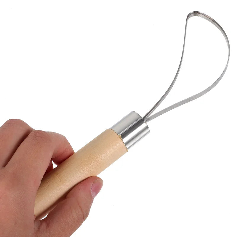 Stainless Steel Coconut Meat Meat Remover Tool Scraper
