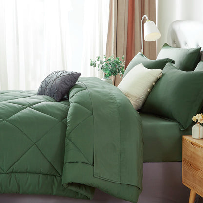 Bedding Sets, 5/7 Pieces in a Bag, with Comforters, Sheets, Pillowcases & Pillow Shams