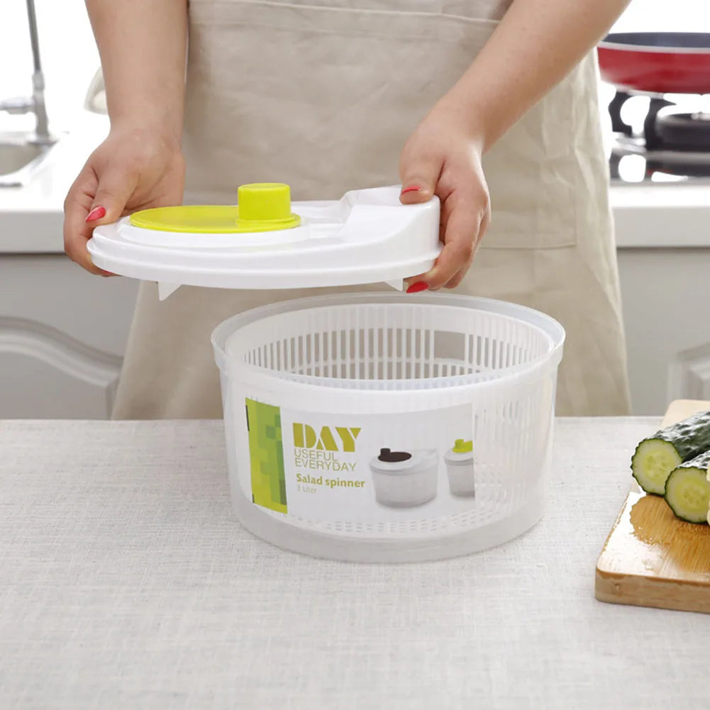 Large Salad Spinner with Bowl & Colander