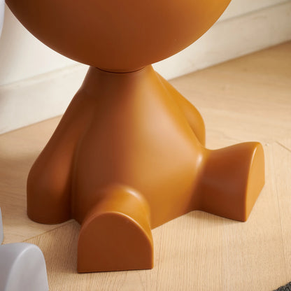 Small flat head coffee table cream style