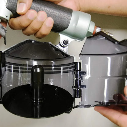 1-1/2 inch to 2-1/2 inch Coil Siding Nailer, Side load, Tilt Bottom Magazine
